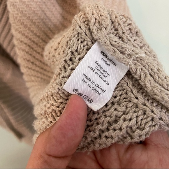 Neon Buddha Tan Shrug with Waterfall Front - Picture 3 of 5